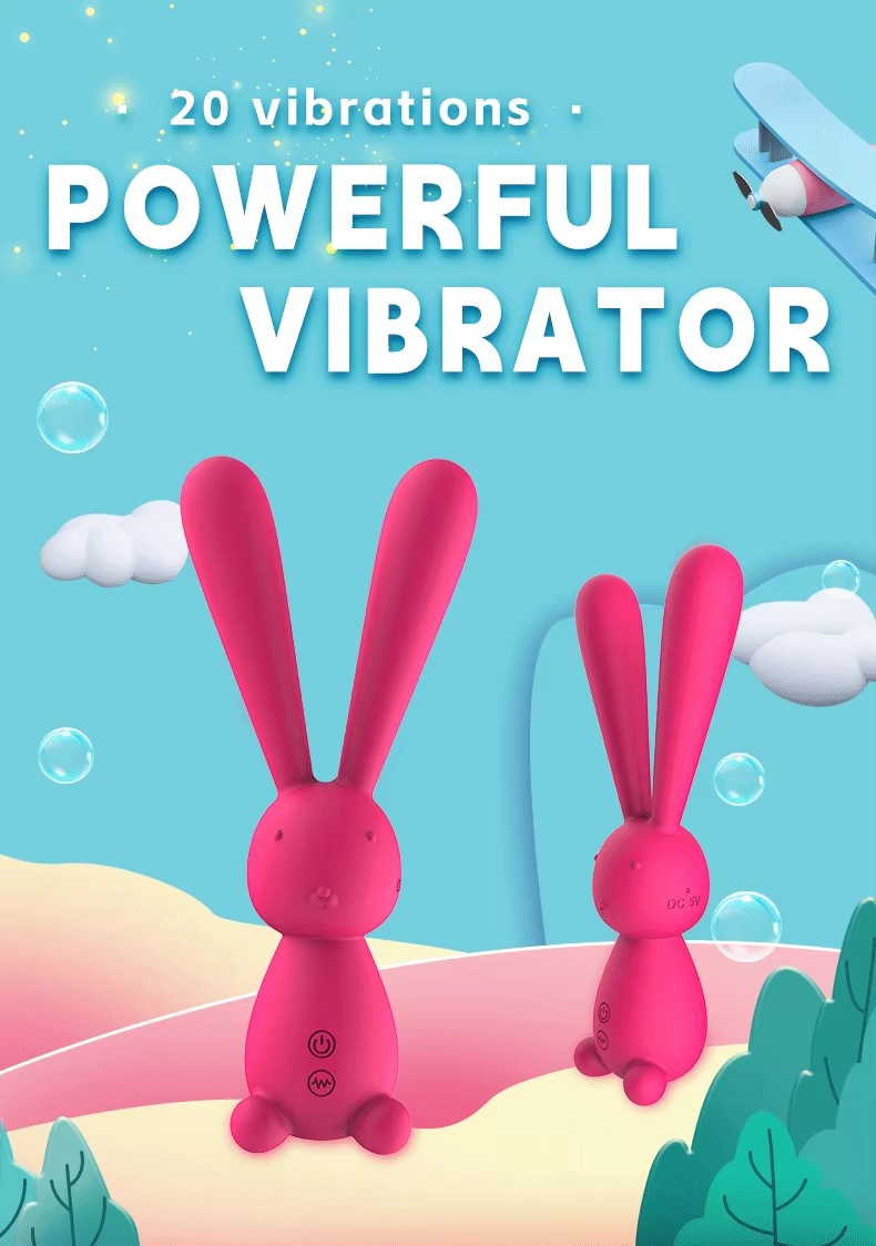 Rabbit G-Spot Vibrator – Dual Motor Sex Toy with Clitoral Stimulation