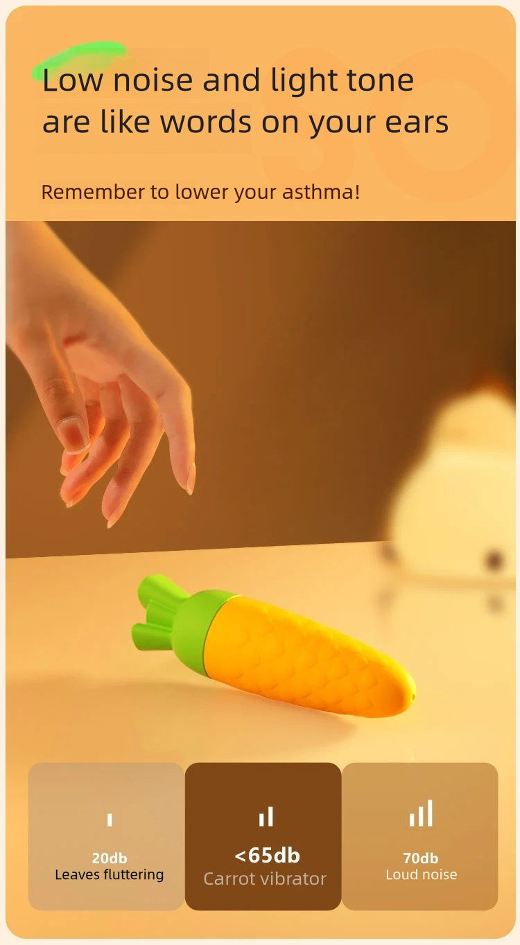 Carrot vibrator stick lady vibrator massage masturbator adult sex toys
