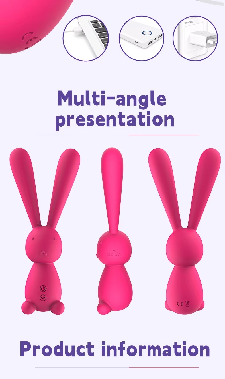Rabbit G-Spot Vibrator – Dual Motor Sex Toy with Clitoral Stimulation