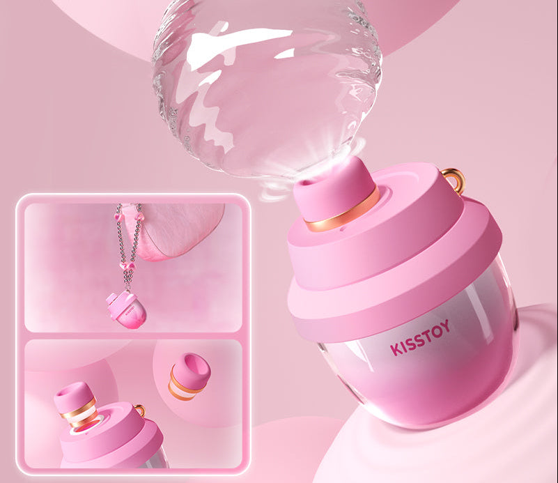 Mini Silent Female Vibrator  Portable "Little Sweet Jar" Suction Massager for Intimate Use