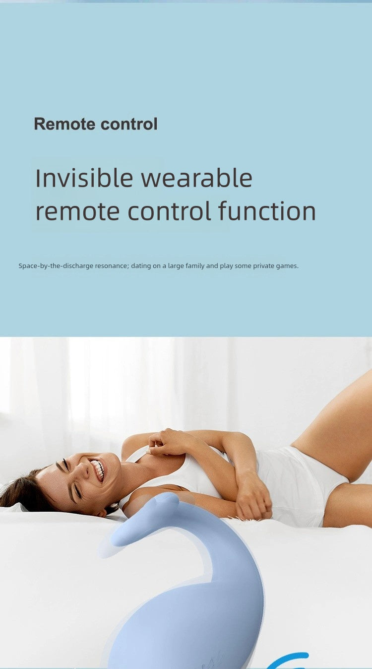 Couple Interactive "Little Whale" Massager  Remote-Controlled Vibrator   Couple Intimate Toy