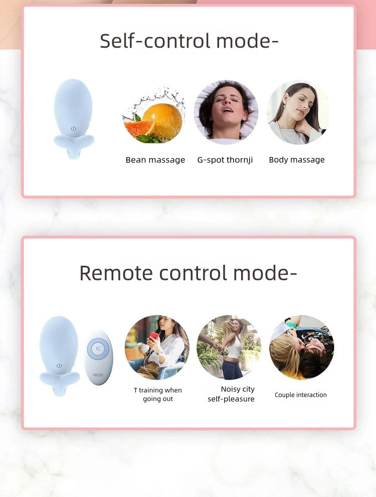 Couple Interactive "Little Whale" Massager  Remote-Controlled Vibrator   Couple Intimate Toy