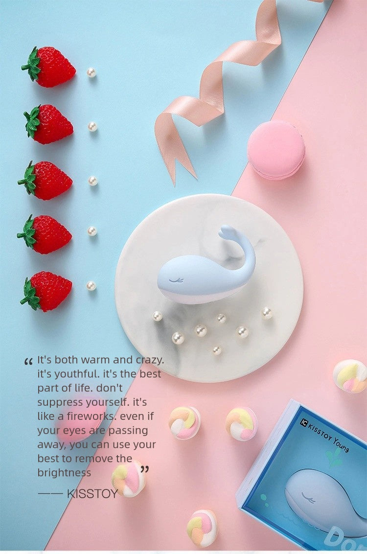 Couple Interactive "Little Whale" Massager  Remote-Controlled Vibrator   Couple Intimate Toy