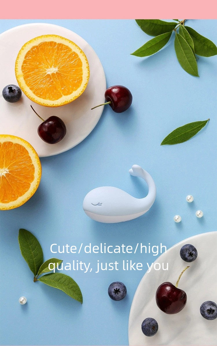 Couple Interactive "Little Whale" Massager  Remote-Controlled Vibrator   Couple Intimate Toy