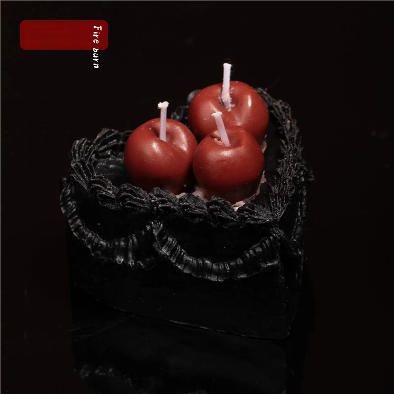 Black Forest Cake Soy Wax Candle Romantic Scent for Bedroom Decor & Intimacy