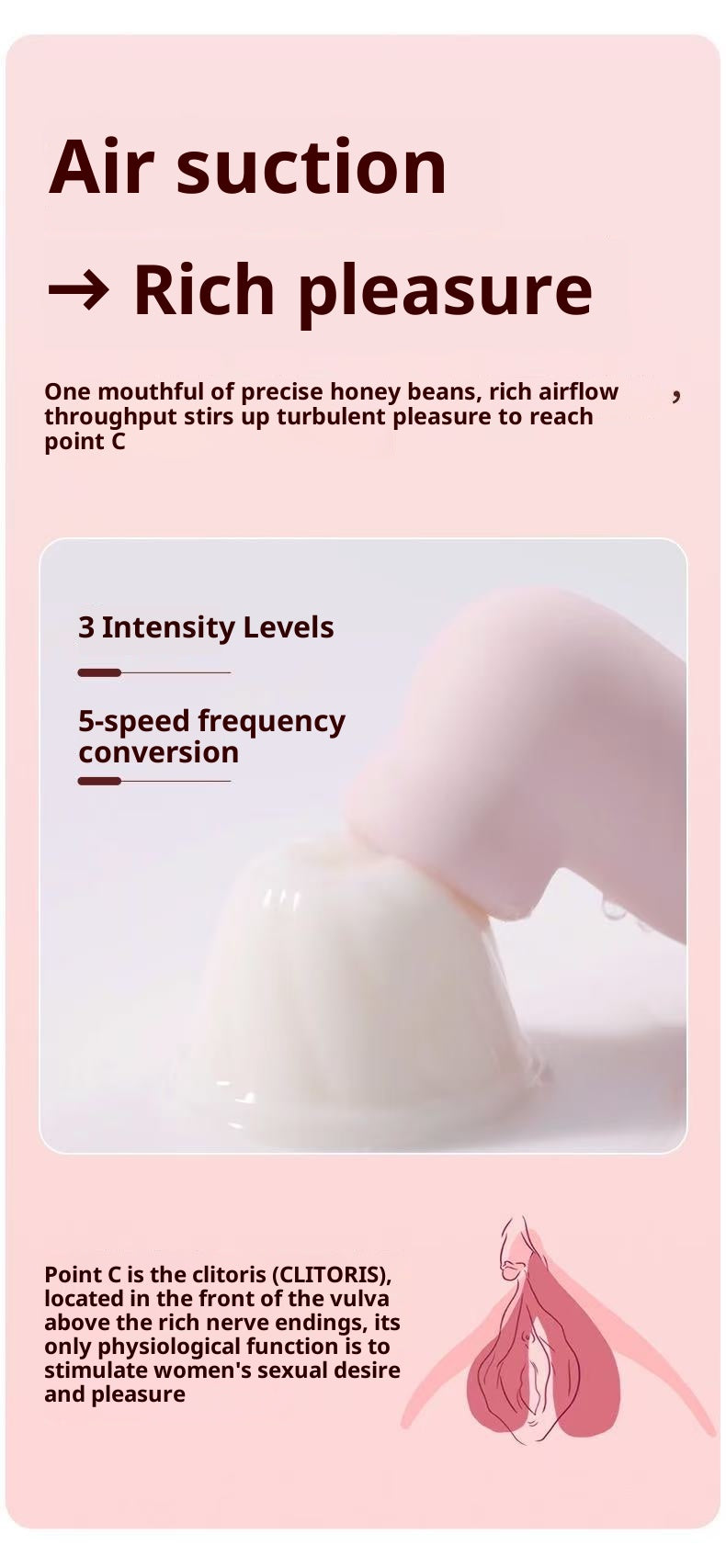 Jasmine Pink Powder 2.0 Multi-functional Jump Egg SE Edition of the Fancy Series