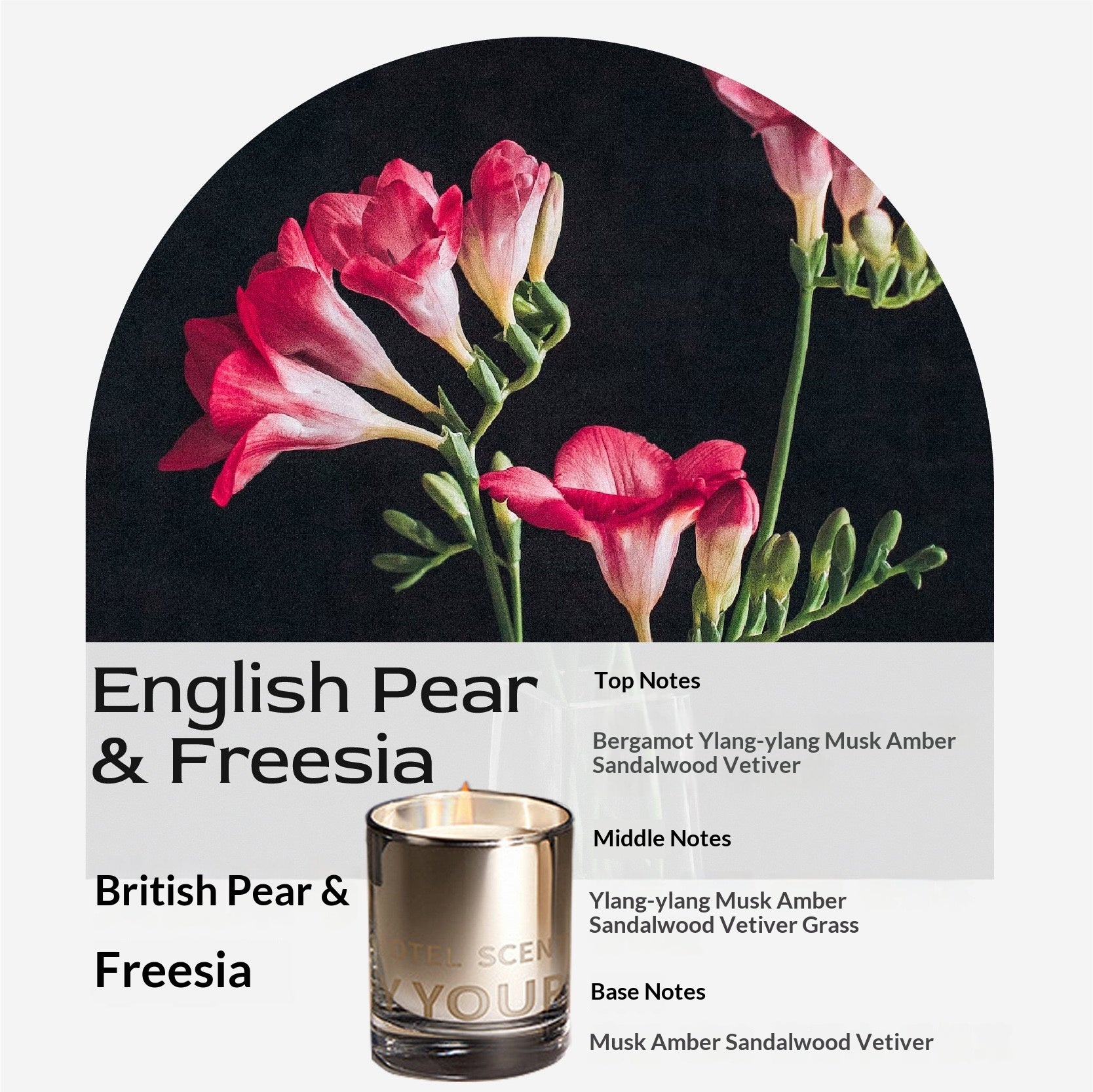 Romantic-scented candle - An excellent choice for creating a cozy bedroom atmosphere at home