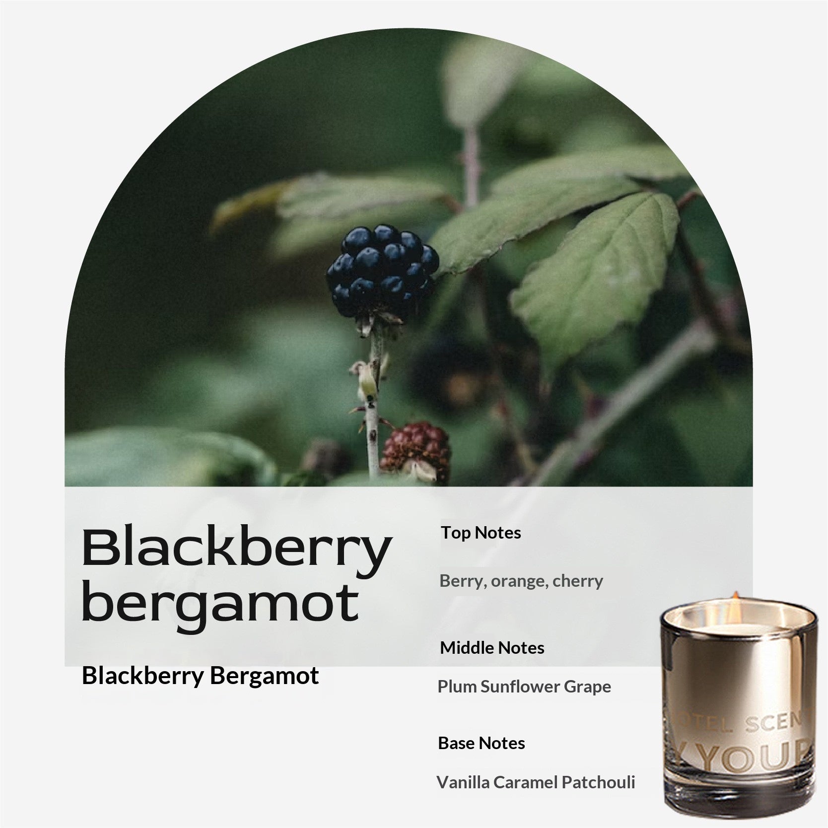 Romantic-scented candle - An excellent choice for creating a cozy bedroom atmosphere at home