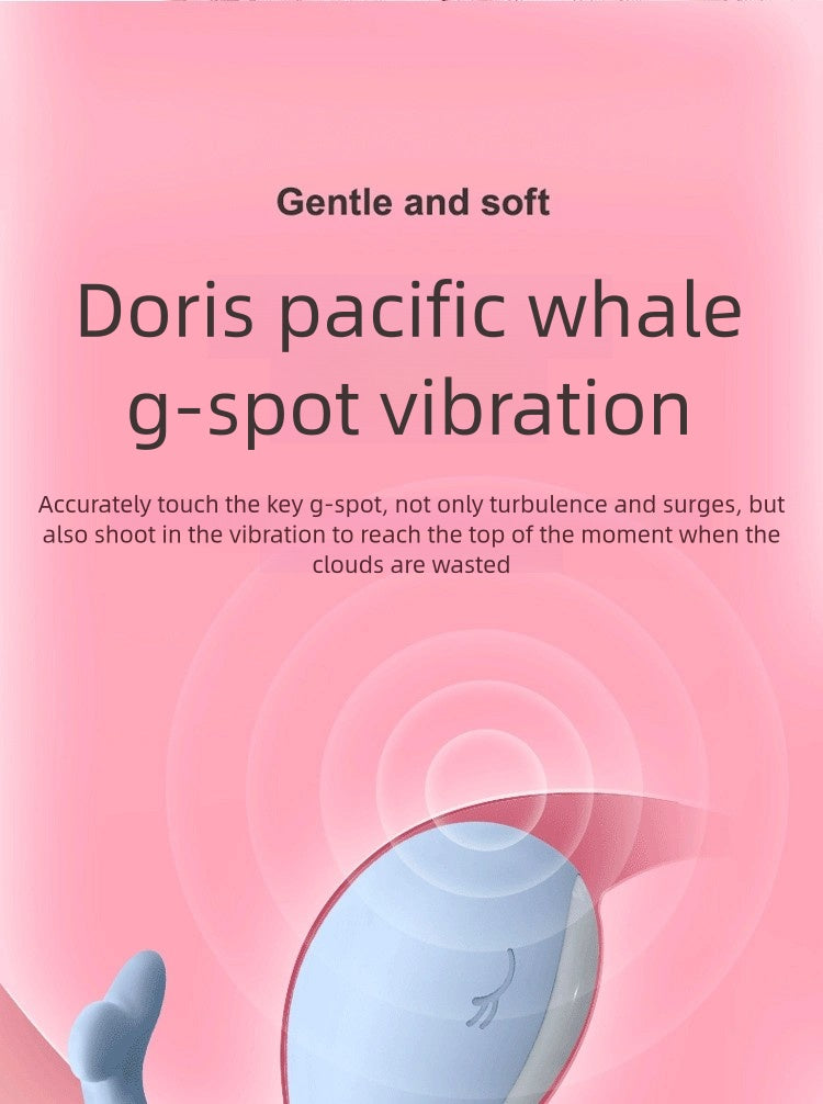 Couple Interactive "Little Whale" Massager  Remote-Controlled Vibrator   Couple Intimate Toy