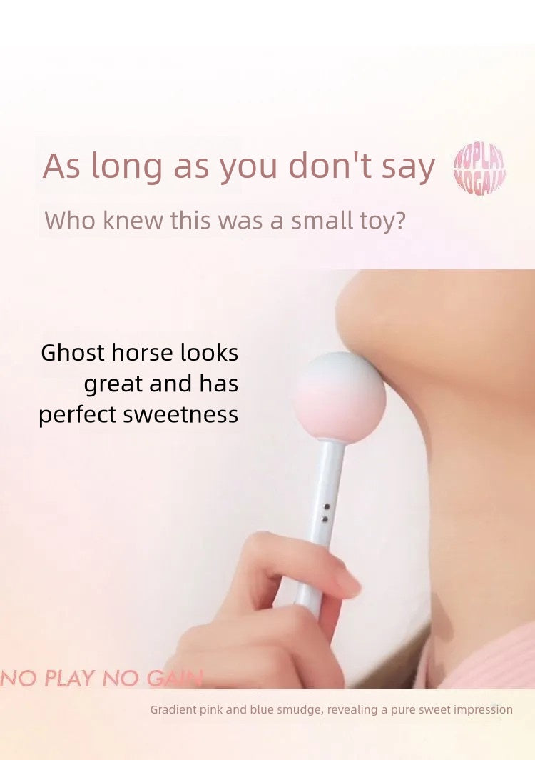 Electronic masturbating vibrator lollipop pocket AV vibrator massager