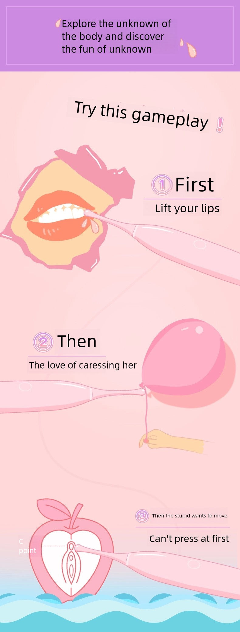 Sex Toy Mini G-Spot Vibrator AV Massage Pen Female