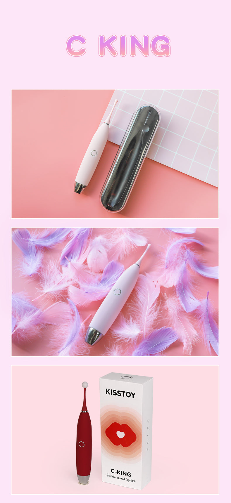 Sex Toy Mini G-Spot Vibrator AV Massage Pen Female