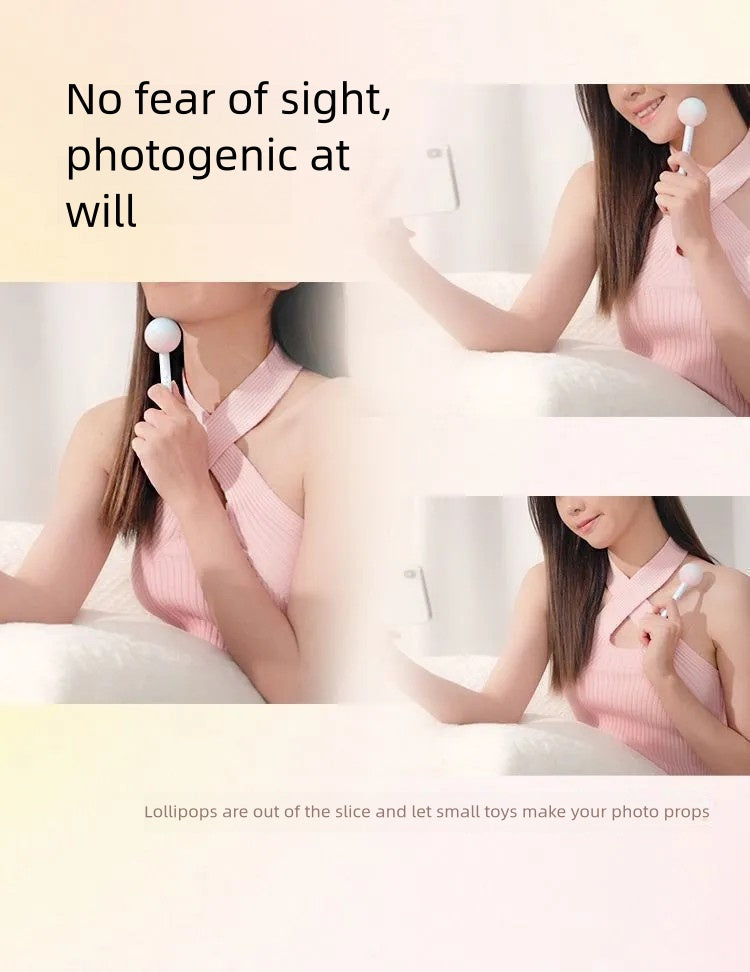 Pocket massager used as part of a relaxing self-care routine