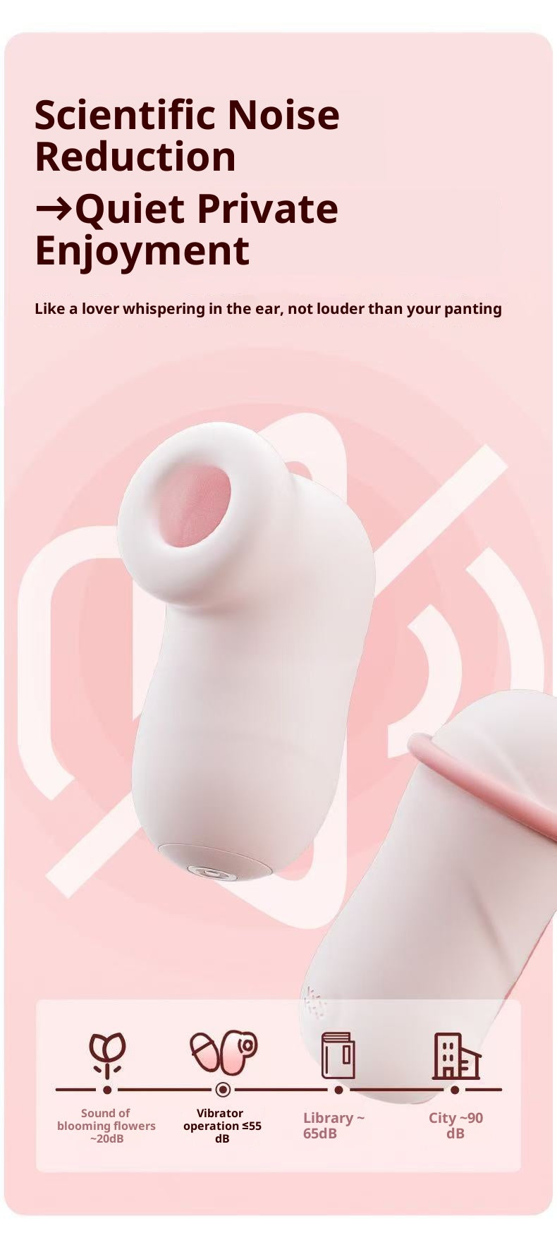 Gentle mini massager held in hand for everyday wellness