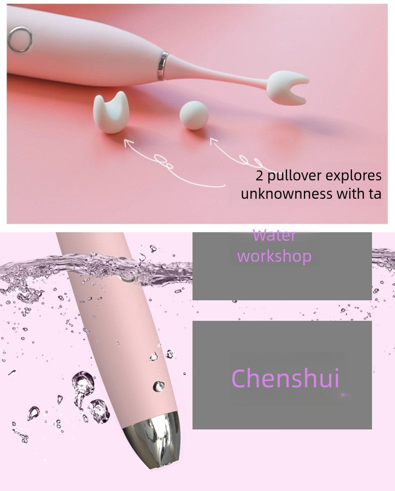 Easy-to-clean massage pen for everyday personal care