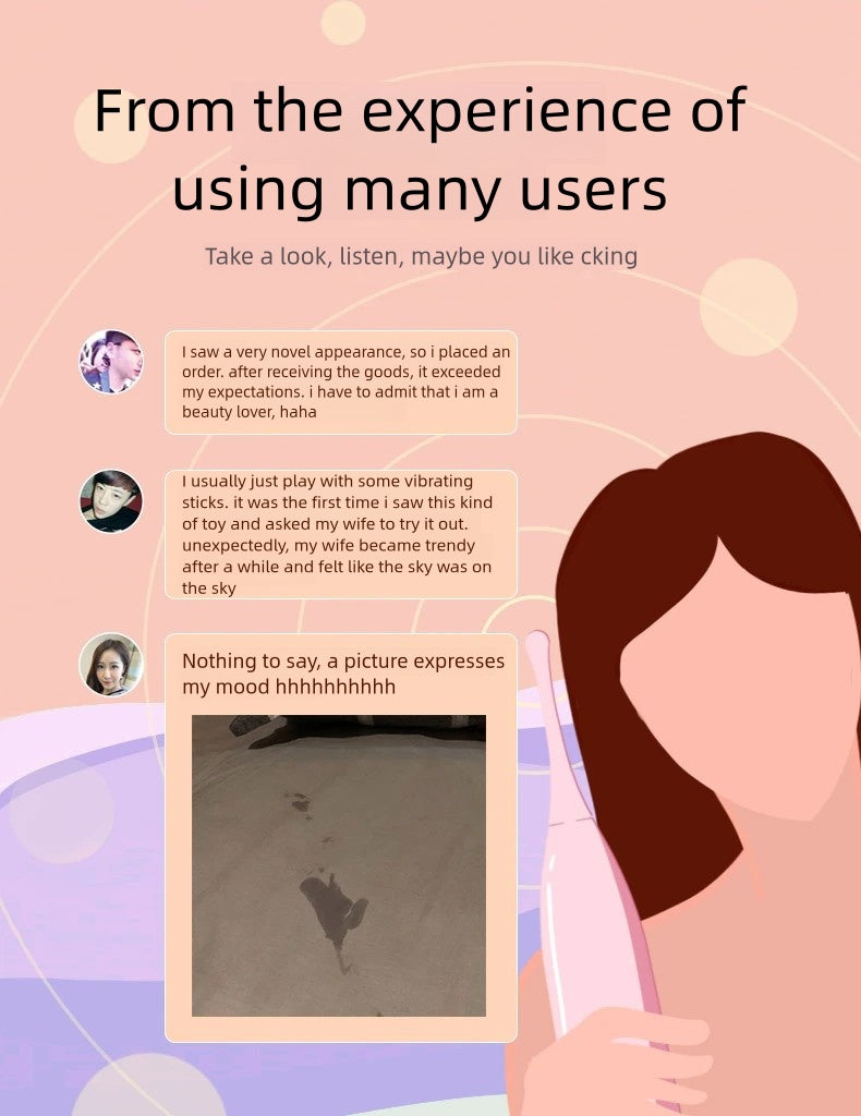 Personal massage pen featured in a cozy home setting