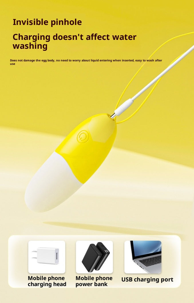 USB rechargeable remote control massager for everyday use